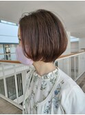 丸みショートボブ/ショートカット/ショートヘア/20代/30代/40代
