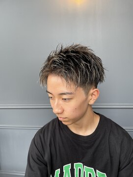 メンズ ラピス 横浜店(Men’sLapis) ハイライト束間ショート