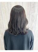 【CIEL原田】切りっぱなしボブのグレージュ。