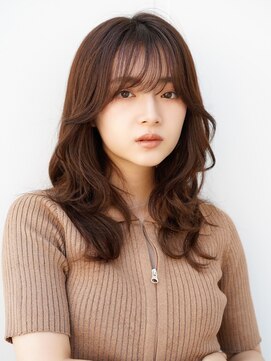 シー バイ ロンド 新宿(Sea by Lond) レイヤーウルフのマロンブラウン