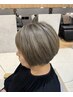 　脱白髪染めハイライト♪  ￥21900