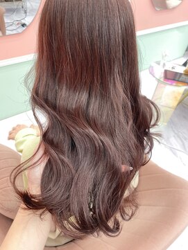 ガーランド(Girland) 【girland】カシスピンク　韓国風/レイヤーカット