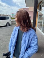 ヘアーワークス ボナ(HAIR WORKS bona.) 艶髪美髪×レイヤーカット/ウルフ/ハイライト/ゆるふわカール
