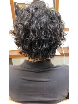 チョキナ(chokina.) メンズ波巻きツイストスパイラルパーマ