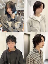 【英太】ショートウルフ/ウルフカット/メンズカジュアル/ボブ
