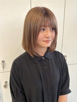 ユイマァル 岡山店(YUIMARL) ミルクティーベージュ×レイヤー