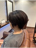 大人のショートでスッキリかっこよく♪