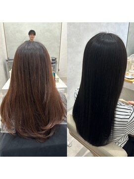 シンズ 銀座(sins) 強い癖と広がる髪にも美髪矯正！[30代40代50代60代]