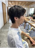 襟足残しショート