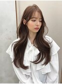 髪質改善*韓国小顔レイヤーフェミニンロング*美髪【Zina梅田】