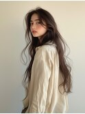 ロングヘアー/ウェーブ/抜け感/堺東