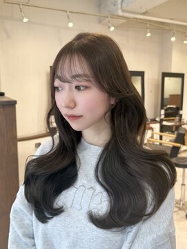 ビューネオ(VIEW NEO) 似合わせ/韓国ヘア/アッシュベージュ/前髪/谷町四丁目