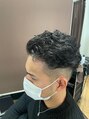 ルシードスタイルバレッタ フォーメン(LUCIDO STYLE BARRETTA for men) 【フェードパーマ】扱いにくい癖毛もパーマでセットしやすく
