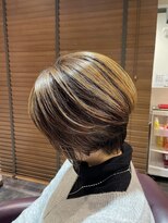 ラプチャー(RAPTURE) 似合わせカット白髪ぼかしハイライト/髪質改善カラー