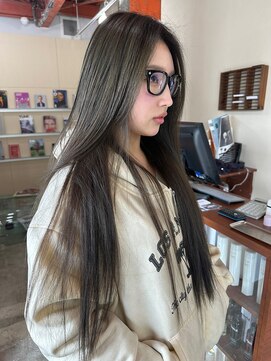 ランプヘアー(LAMP hair) Olive beige