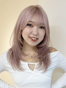 アイトーキョーエス 渋谷(AI TOKYO S) レイヤーカット/シアーカラー/