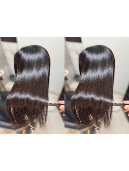 「なんか変わった？」が嬉しい毎日。髪が変われば印象が変わる。感動的な手触りと圧倒的な艶感の髪質改善