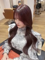 リタ(Lita)&nbsp;★ブリーチなしカラー／ピンクブラウン/韓国ヘア／艶カラー