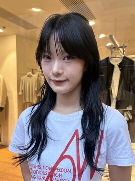 ノラ ヘアーサロン(NORA HAIR SALON) スタイリング簡単顔まわりカット2wayバングレイヤーカット