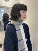 癖毛風パーマ
