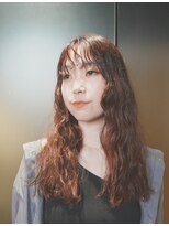 麻生一輪&nbsp;パーマスタイル