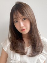 アグノス 青山(Agnos) 斜めバング20代30代40代◎薄めバング前髪サイドバング愛され