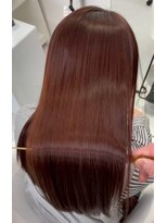 ジュベ(juve.)&nbsp;大分ミディアムロング顔まわりレイヤーカット髪質改善カラー