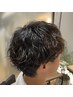 《無造作にきまる》カット+シャドウパーマ￥11000【大宮/メンズ/シャドウ］