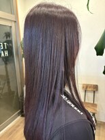 テーラヘアー 五井(TELA HAIR)&nbsp;バイオレットカラーにケアプロトリートメント