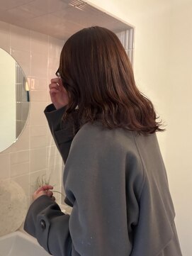 ニール 名古屋 伏見 丸の内(NEELU) 【NEELU_mana】ワンカラーでできるピンクブラウン