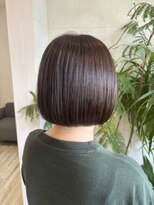 フゥカ 売市店(fuka)&nbsp;【 セットが楽！】大人可愛い丸みボブ×マロンブラウン　八戸