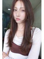 ネルケ 立川(nelke)&nbsp;レイヤーカット 韓国 顔まわりカット/10代20代30代40代