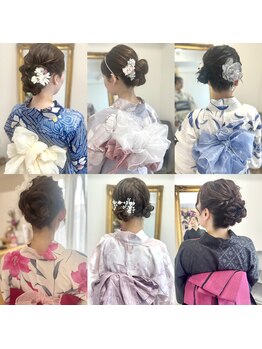 グラムール(Gramour)の写真/【新栄駅徒歩１分】振袖・訪問着・浴衣等全て対応可能◎結婚式やお宮参りなど大切な記念日に！！