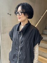 レイキョウト(Ray Kyoto)&nbsp;【くせ毛を活かした、レザーカットボブ】
