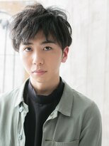 モッズヘアメン 札幌月寒店(mod's hair men) 20代30代無造作ブラック大人ツイストシャドウパーマr札幌月寒
