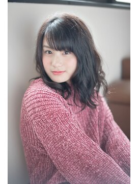 エルクバイコットン(elk by Cotton) 【elk by cotton平塚】柔らかロブ/イルミナカラー/小顔ヘア