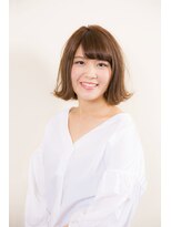ダアッカ(da acca) 大人かわいい☆前下がりフェミニンショート×ベージュアッシュ
