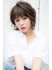 【EIGHT new hair style】甘めバング★ナチュラルショート