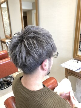 ヘアー クラージュ(hair courage) シルバーツープロック