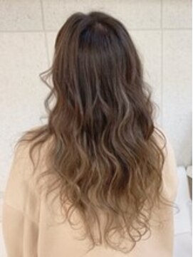 ザナドゥー 上野店(Xanadu) ハイライト×ミルキーベージュ