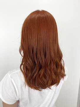 シエル 立川店(CIEL) 《CIEL由井》アディクシーカラー×アプリコットオレンジ
