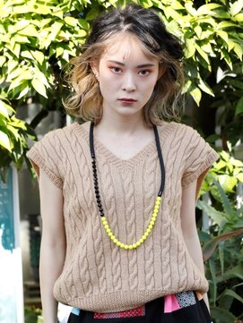 リブロ 三軒茶屋(LIBRO) ストリート系×ウルフカット