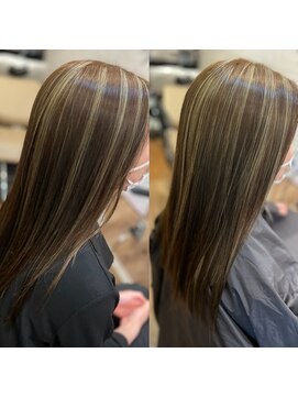 シャイニー ヘアー ダイス(SHINY HAIR DaiCe) ハイライトスタイル