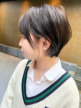 ミィ 表参道(mee.) 【mee.】ハセガワヒトシ　大人美人ショート　ブラウン