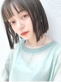 【Say.大名】ナチュラルミディアム×ストレートボブ外ハネボブ