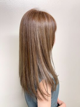 バブルス 上福岡店(BUBBLES) マロンブラウンナチュラルストレート