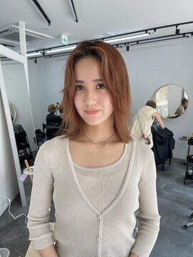 ルッチ 立川(LUCCI) 【HIDETO】ミディアムカット/ミディアムヘア