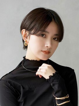 アイティー バイ アルバム 中野店(IT by ALBUM) 大人ショート_マチルダボブピンクベージュ_ba464142