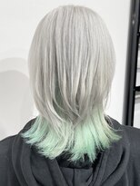 ココ 本八幡(KOKO)&nbsp;#10代20代30代#ケアブリーチ##ダブルカラー#ミントグリーン