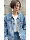 ハンサムショート/ショート/オリーブベージュ/20代/30代/40代